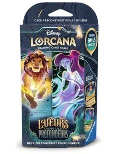 Deck de démarrage Mufasa et Megara - Lueurs des Profondeurs - Chapitre 10 - Disney Lorcana FR
