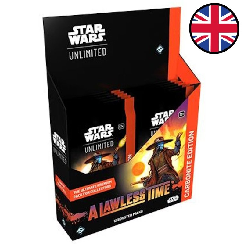 Boîte de 12 Boosters Sans Foi Ni Loi - Carbonite Edition - Star Wars Unlimited EN