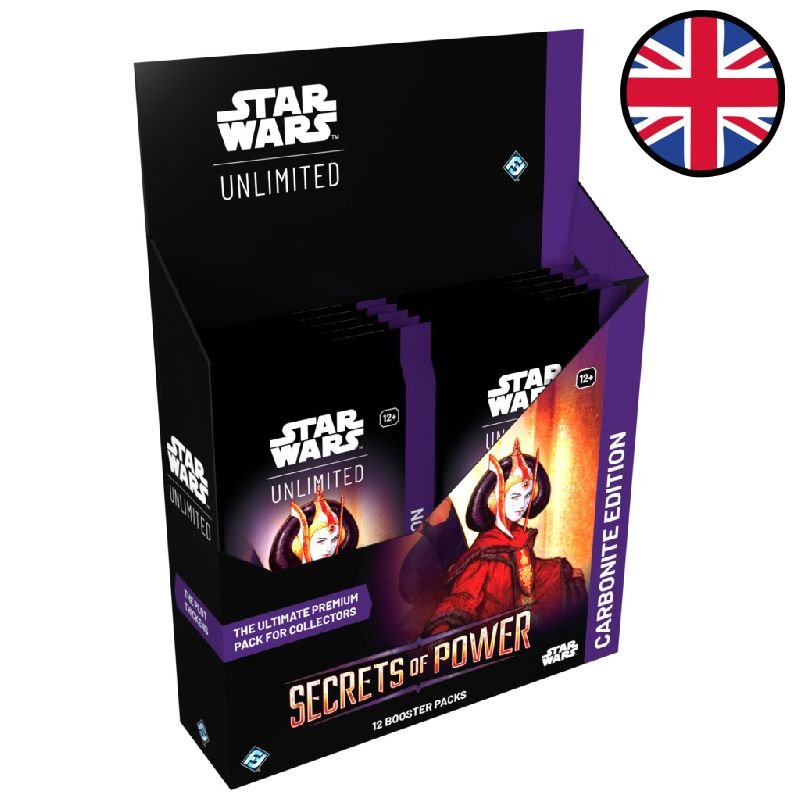 Boîte de 12 Boosters Secrets du Pouvoir - Carbonite Edition - Star Wars Unlimited EN