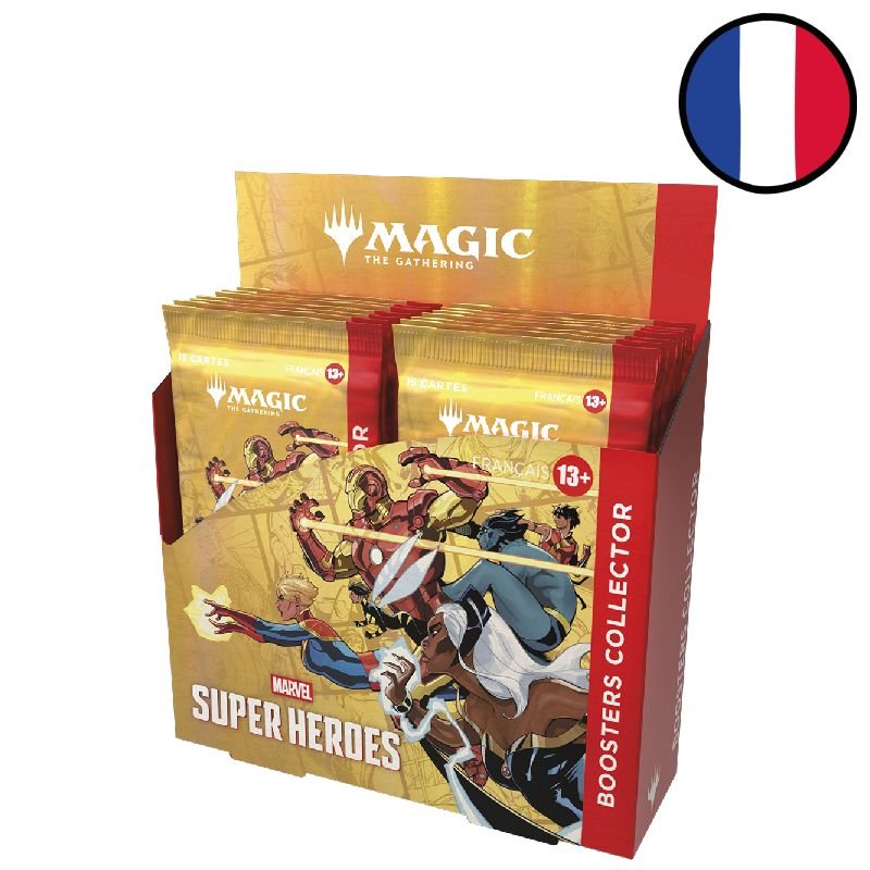 Boite de 12 boosters collector Marvel Super Heroes - Magic FR