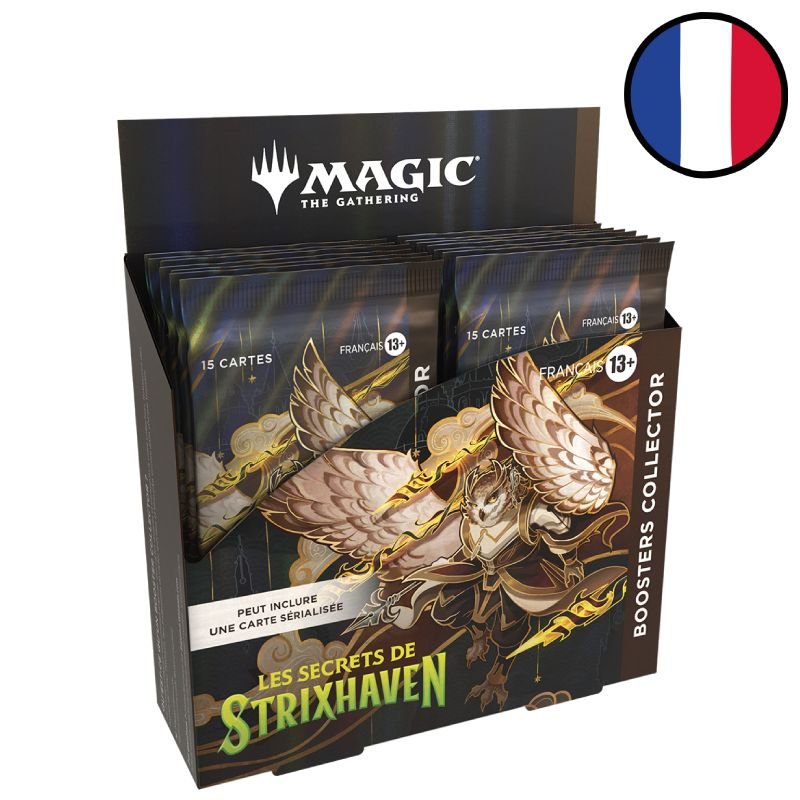 Secrets of Strixhaven Display of 12 Collector Booster Packs - Magic FR