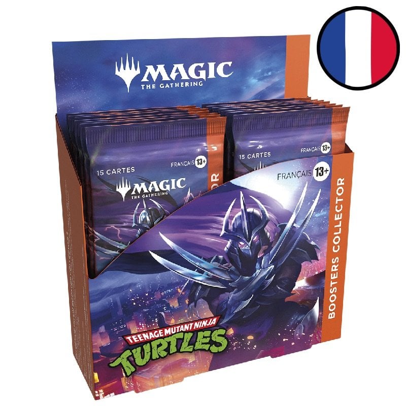 Boite de 12 boosters collector Les Tortues Ninja - Magic FR