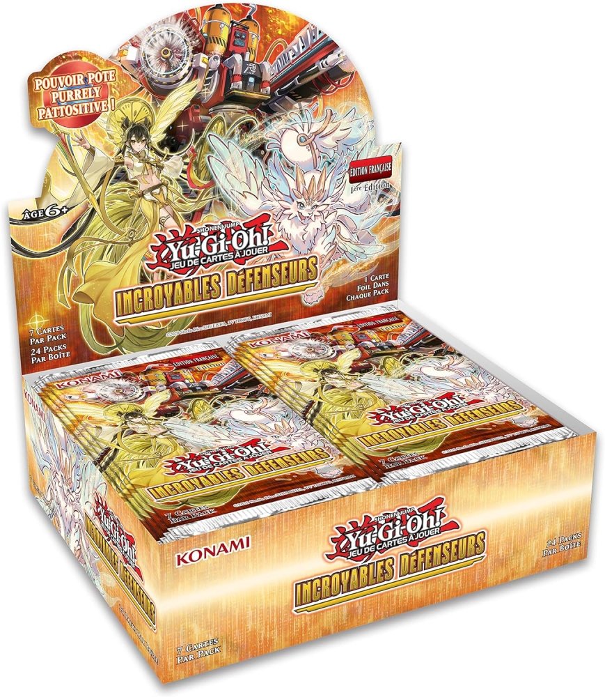 Boite de 24 Boosters Incroyables Défenseurs - Yu-Gi-Oh! FR