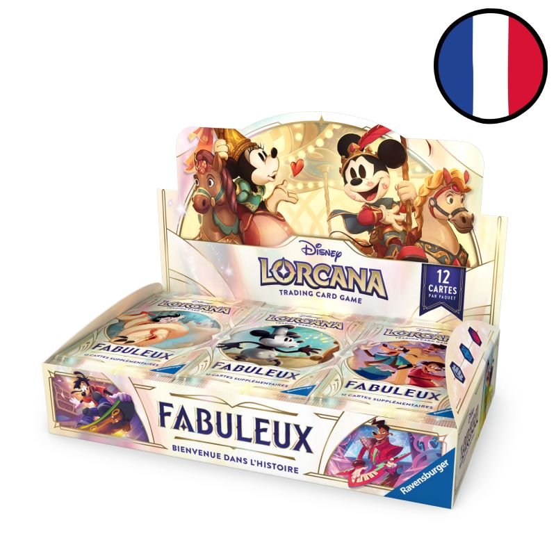 Display de 24 boosters Fabuleux Chapitre 9 - Disney Lorcana FR