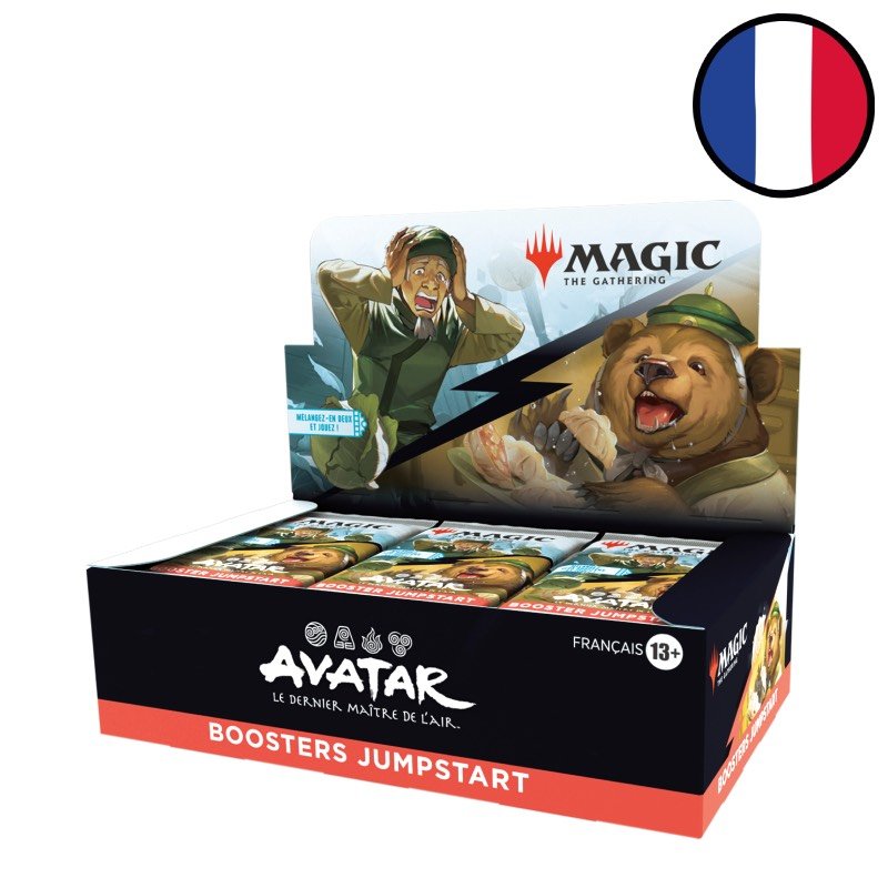 Boite de 24  boosters Jumpstart Magic: The Gathering | Avatar, le dernier maître de l'air - Magic FR