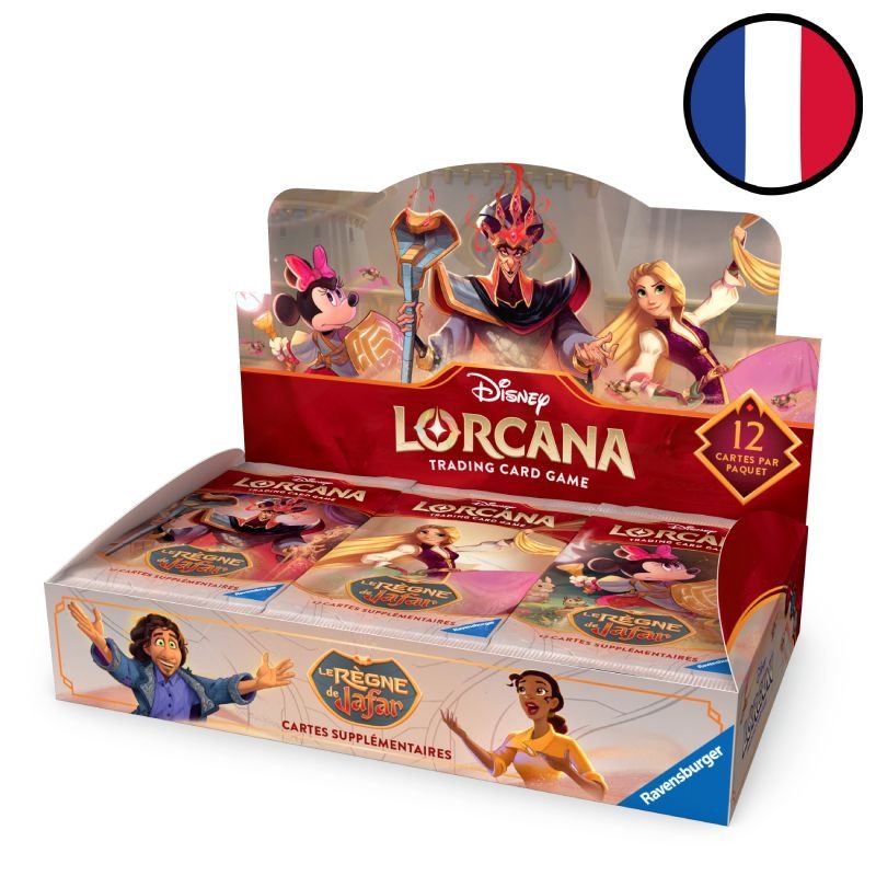 Display of 24 Reign of Jafar Chapter 8 Booster Packs - Disney Lorcana FR