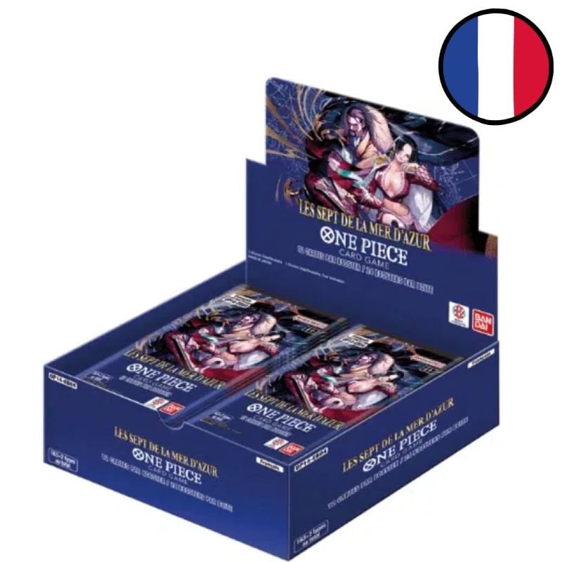 OP-14 The Azure Sea's Seven Display of 24 booster Packs - One Piece FR