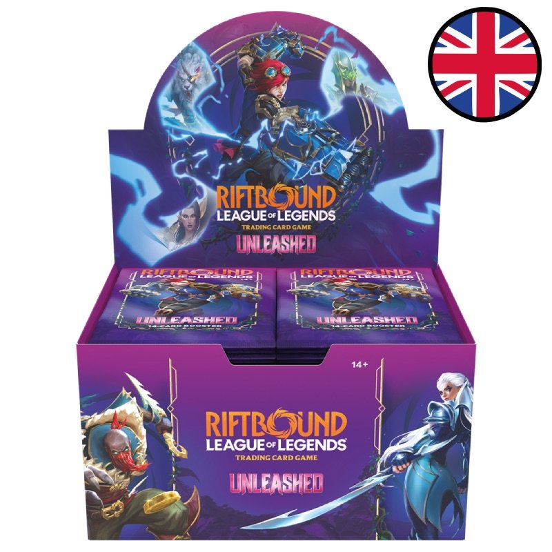 Boite de 24 boosters Unleashed - Riftbound: League of Legends EN