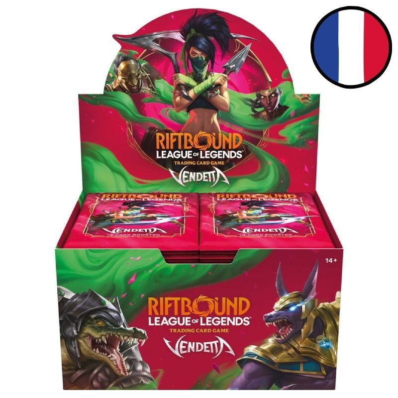 Boite de 24 boosters Vendetta - Riftbound: League of Legends FR