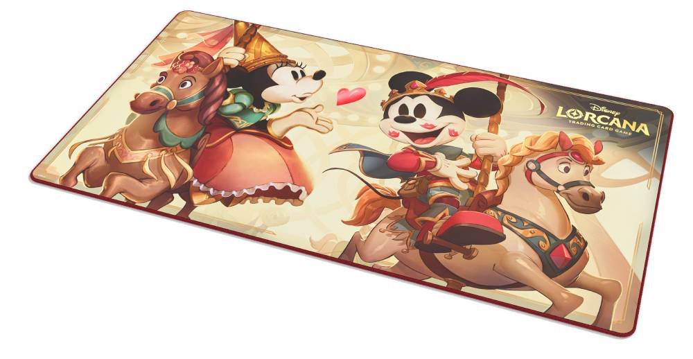 Winterspell Chapter 11 Mickey and Minnie Foil Playmat - Disney Lorcana