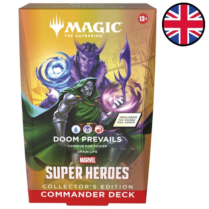 Deck Commander Marvel Super Heroes Édition collector - Doom Prevails - Magic EN