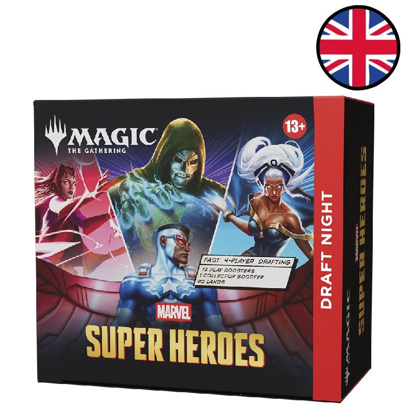 Coffret Soirée de draft Marvel Super Heroes - Magic EN
