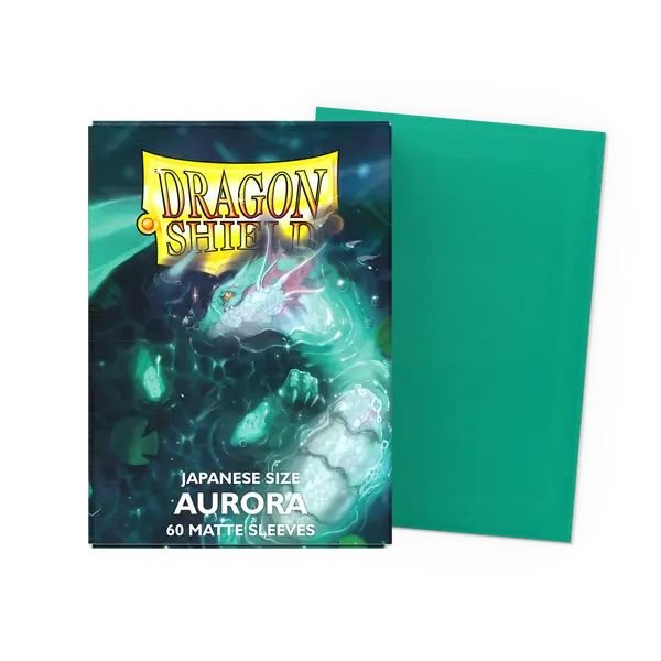 60 Aurora Matte Japanese Size Sleeves - Dragon Shield