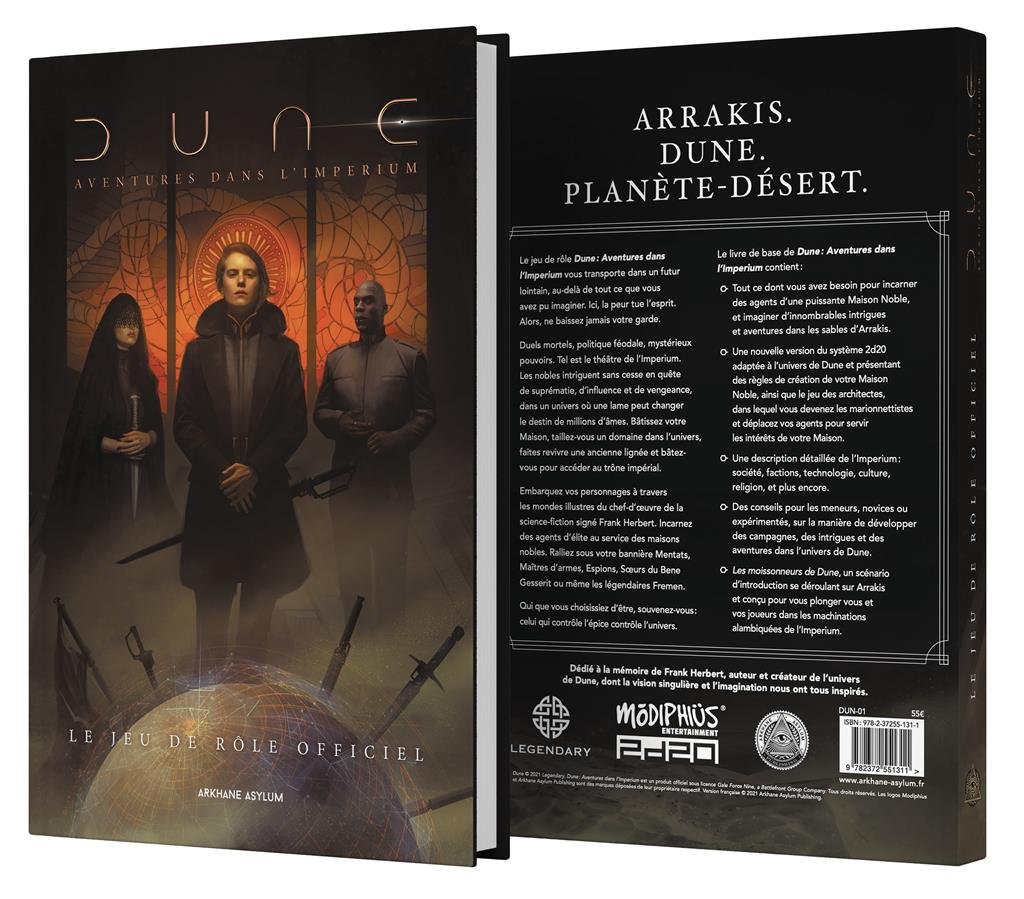 Dune JDR : Aventures dans l'Imperium - Livre de Base