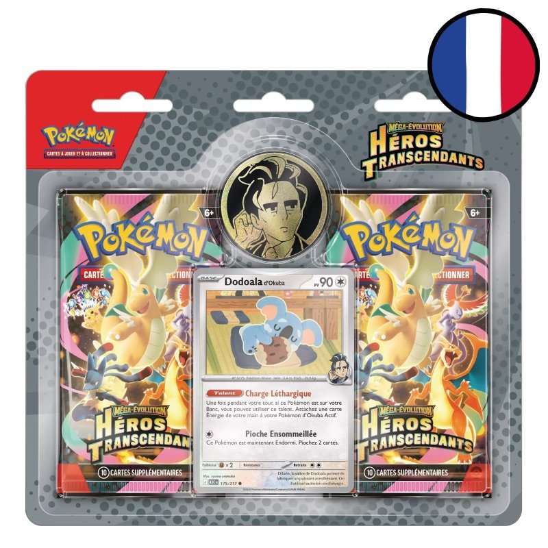 Larry’s Komala 2-pack blister - Mega Evolution—Ascended Heroes - Pokémon FR