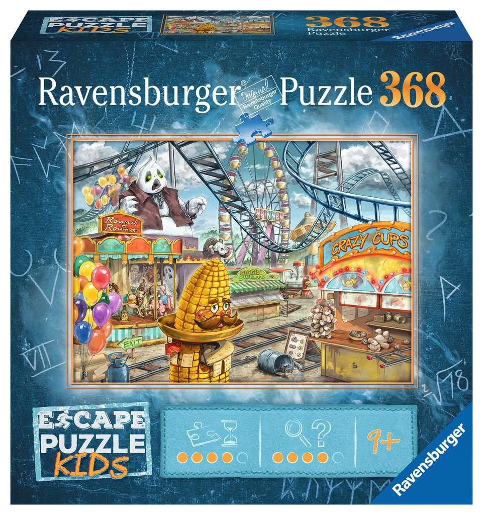 Jigsaw Puzzle 368 Pieces - Escape Puzzle Kids Amusement Park Plight - Ravensburger