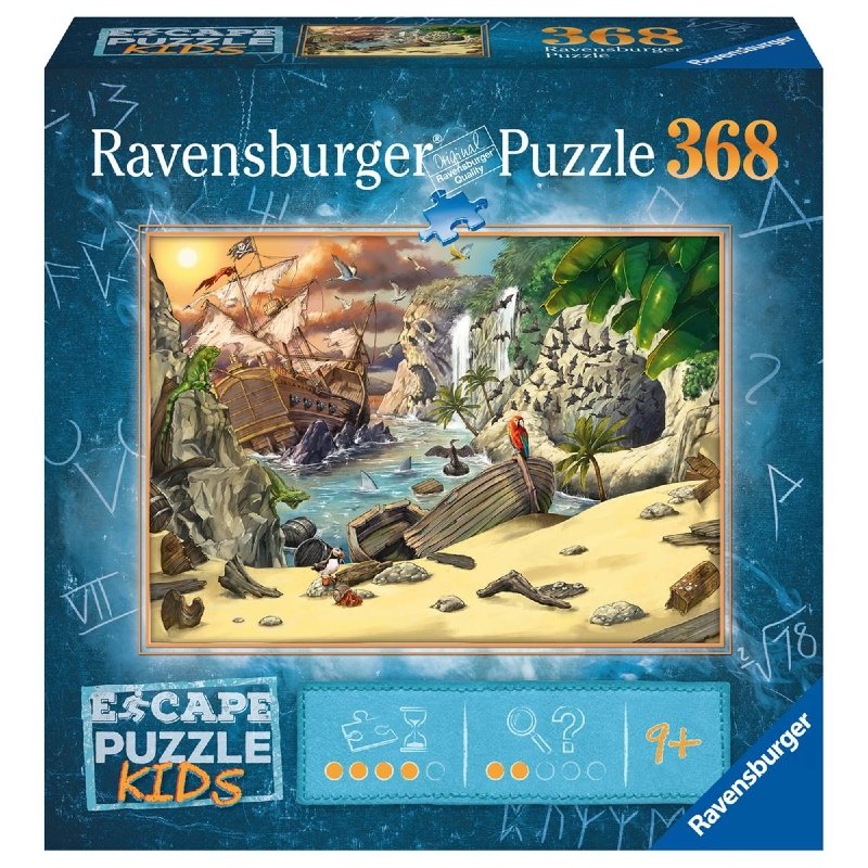 Jigsaw Puzzle 368 Pieces - Escape Puzzle Kids Pirate’s Peril - Ravensburger