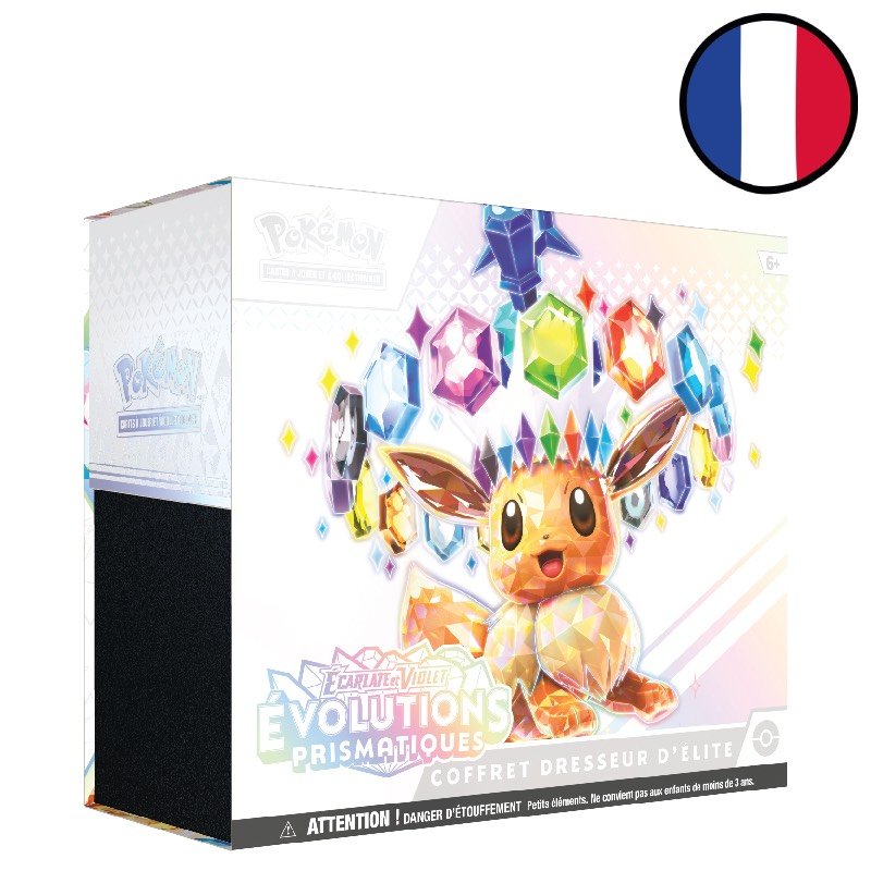 Coffret Dresseur d'élite (ETB) Écarlate et Violet : Évolutions Prismatiques - Pokémon FR