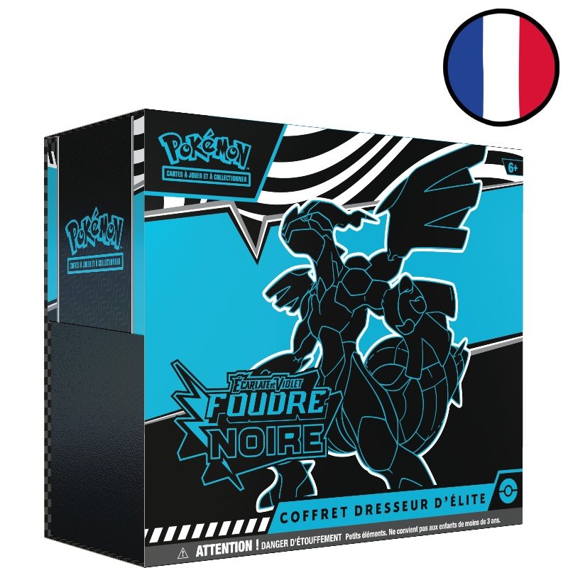 Scarlet & Violet: Black Bolt Elite Trainer Box (ETB) - Pokémon FR