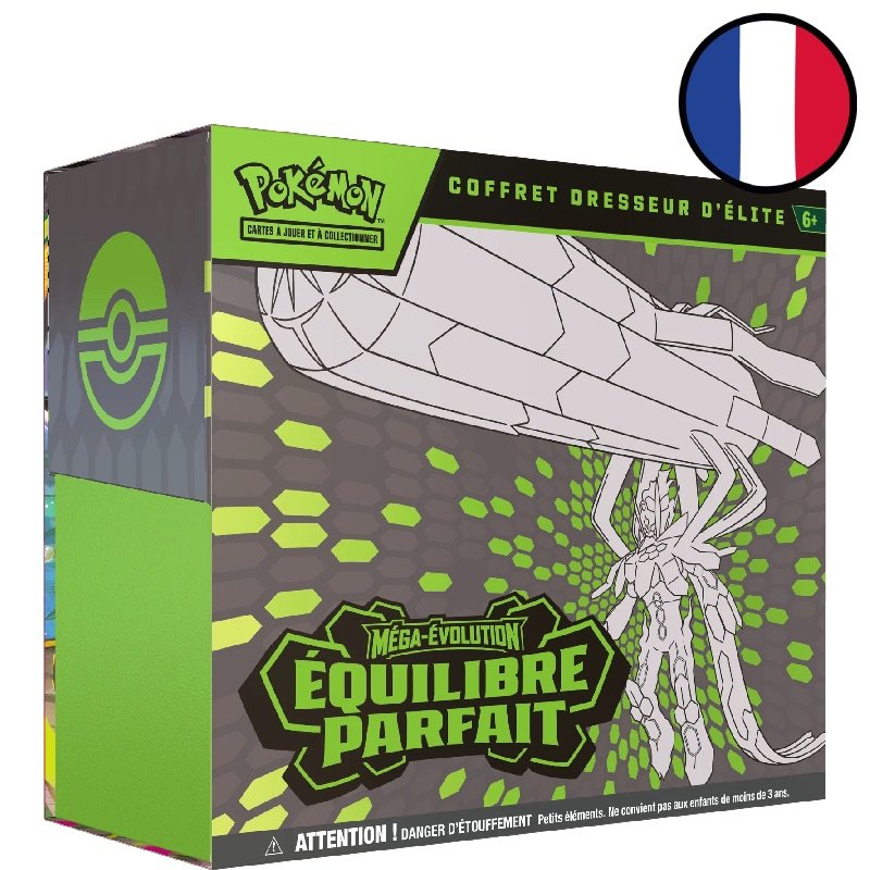 Coffret Dresseur d'élite (ETB) Méga-Évolution – Équilibre Parfait - Pokémon FR