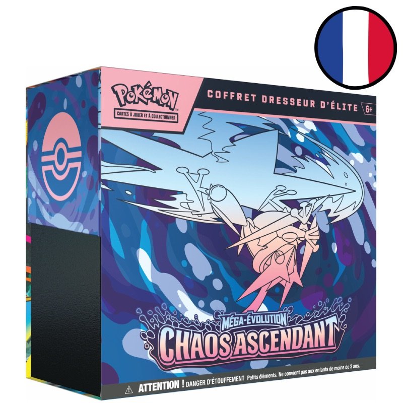 Mega Evolution – Chaos Rising Elite Trainer Box (ETB) - Pokémon FR
