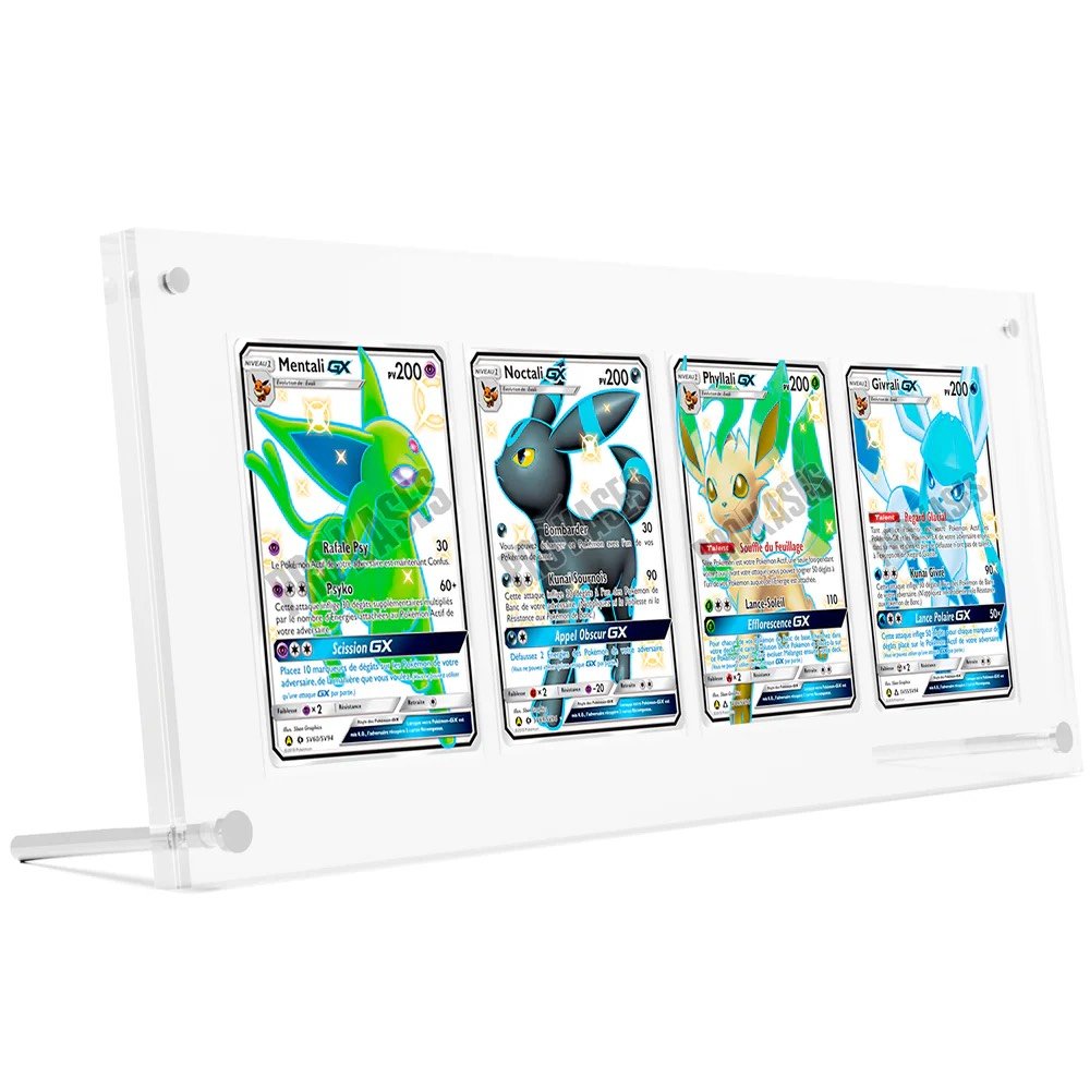 Acrylic Display for 4 cards - Pro Kases