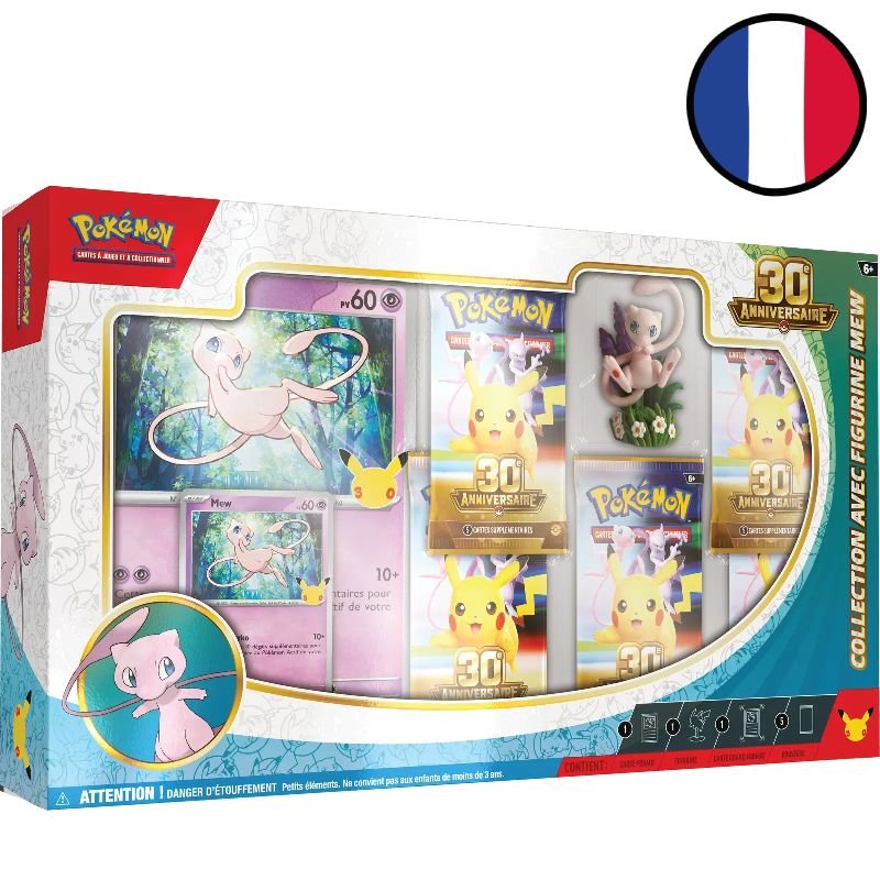 Collection avec figurine 30ᵉ Anniversaire – Mew - Pokémon FR