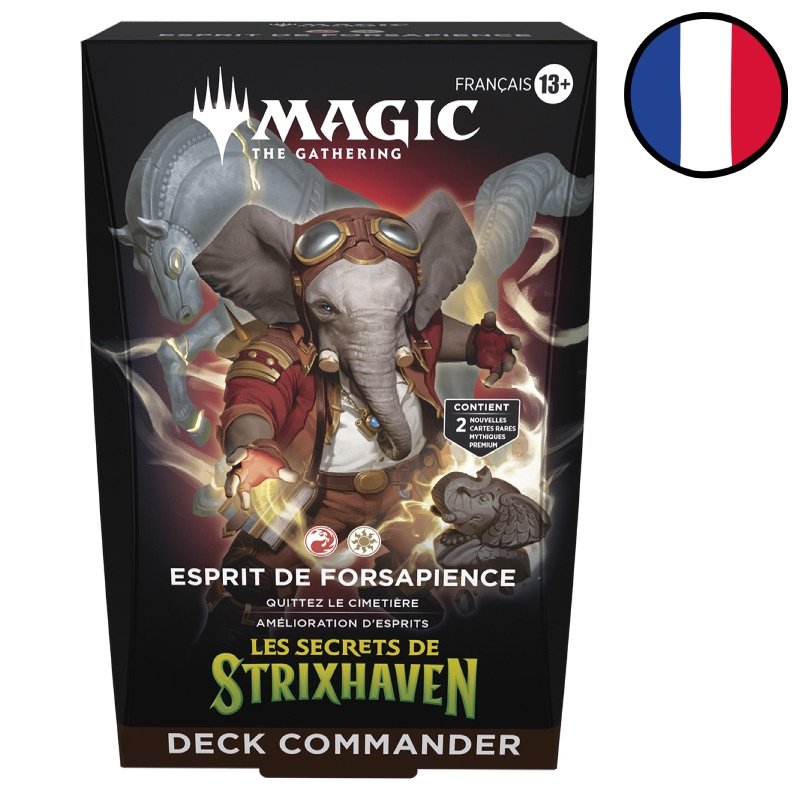 Deck Commander Les Secrets de Strixhaven - Esprit de Forsapience - Magic FR