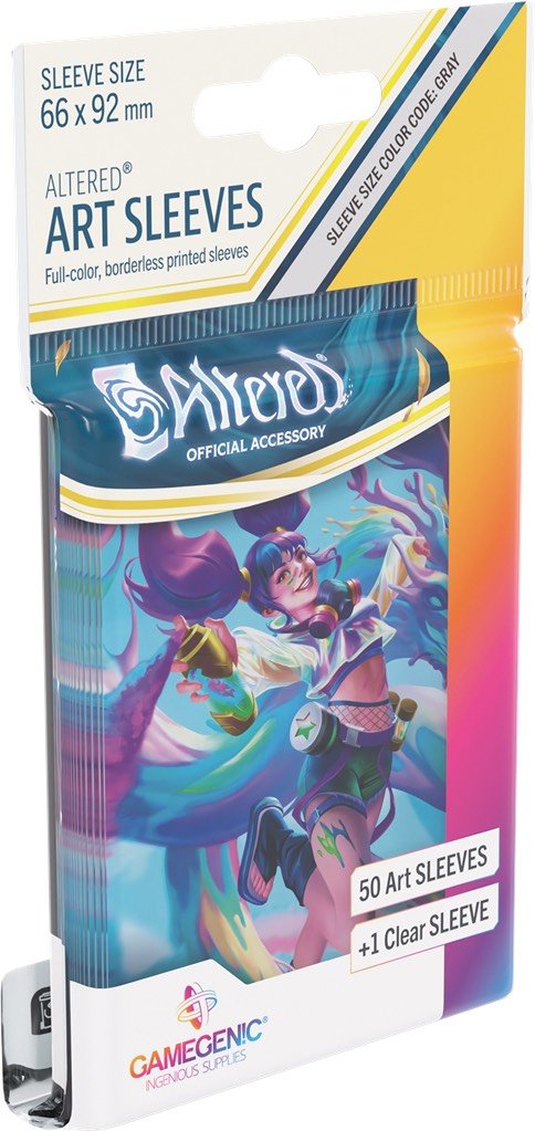 50 + 1 Altered Nevenka Art Sleeves 66 x 92 mm - Gamegenic