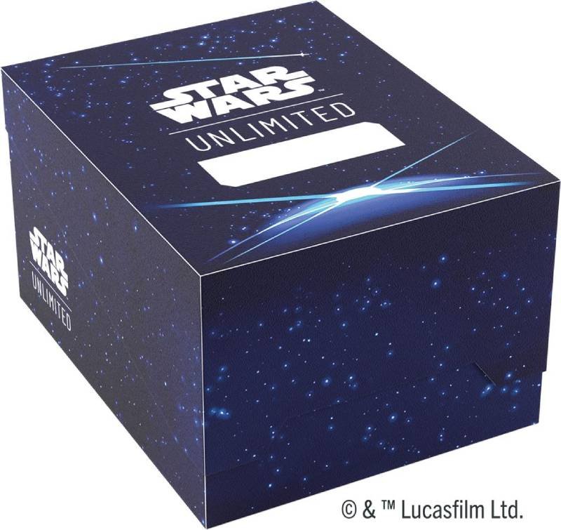 Deck Box Star Wars Unlimited Twin Suns Dos de carte bleu - Gamegenic