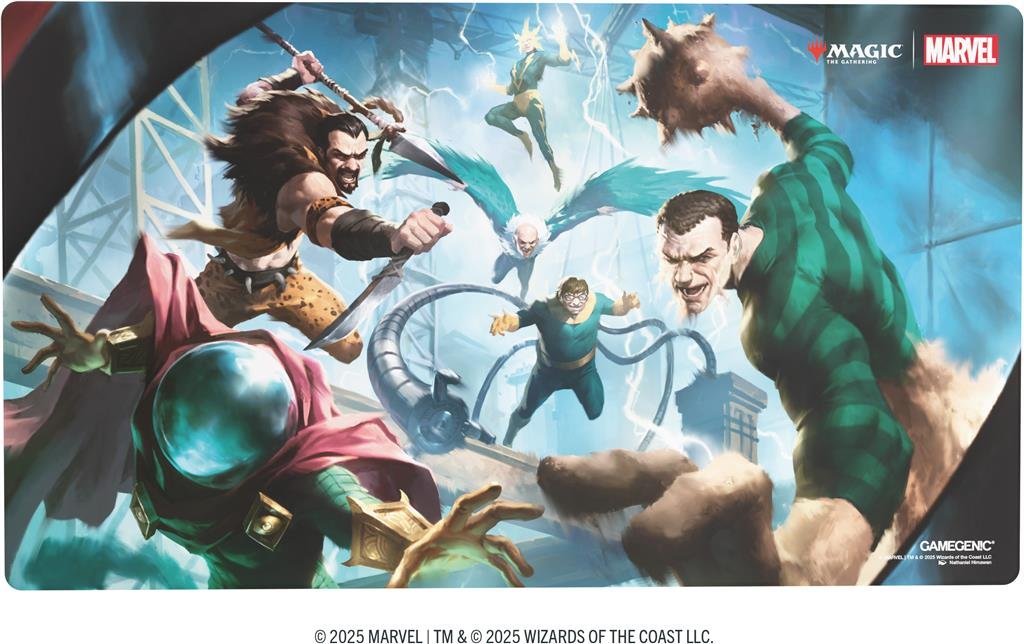 Marvel's Spider-Man Playmat - Behold the Sinister Six! - Gamegenic