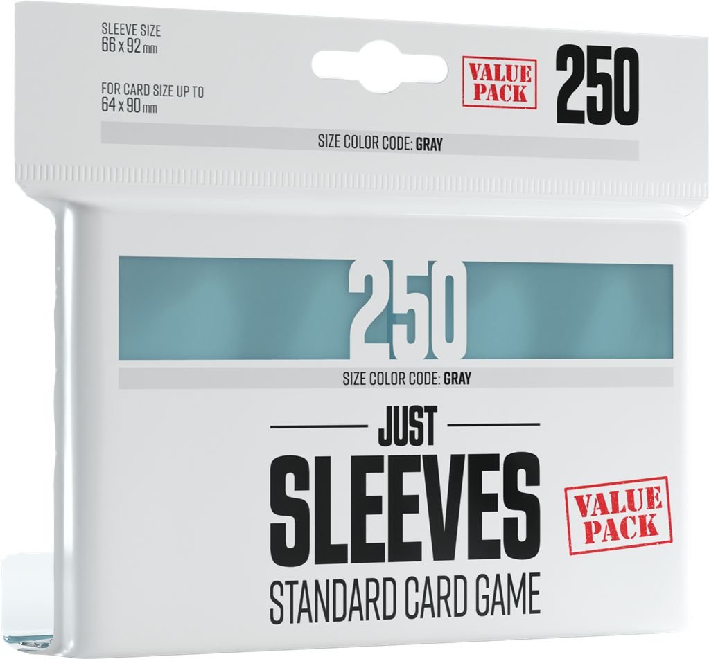 250 Pochettes transparentes Value Pack Standard - Gamegenic