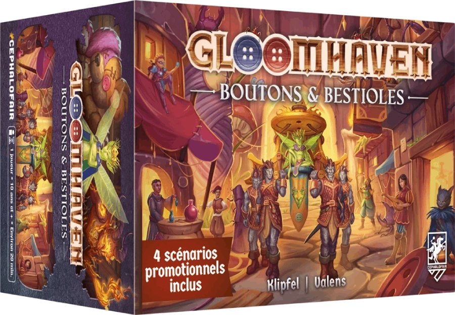 Gloomhaven : Boutons & Bestioles 