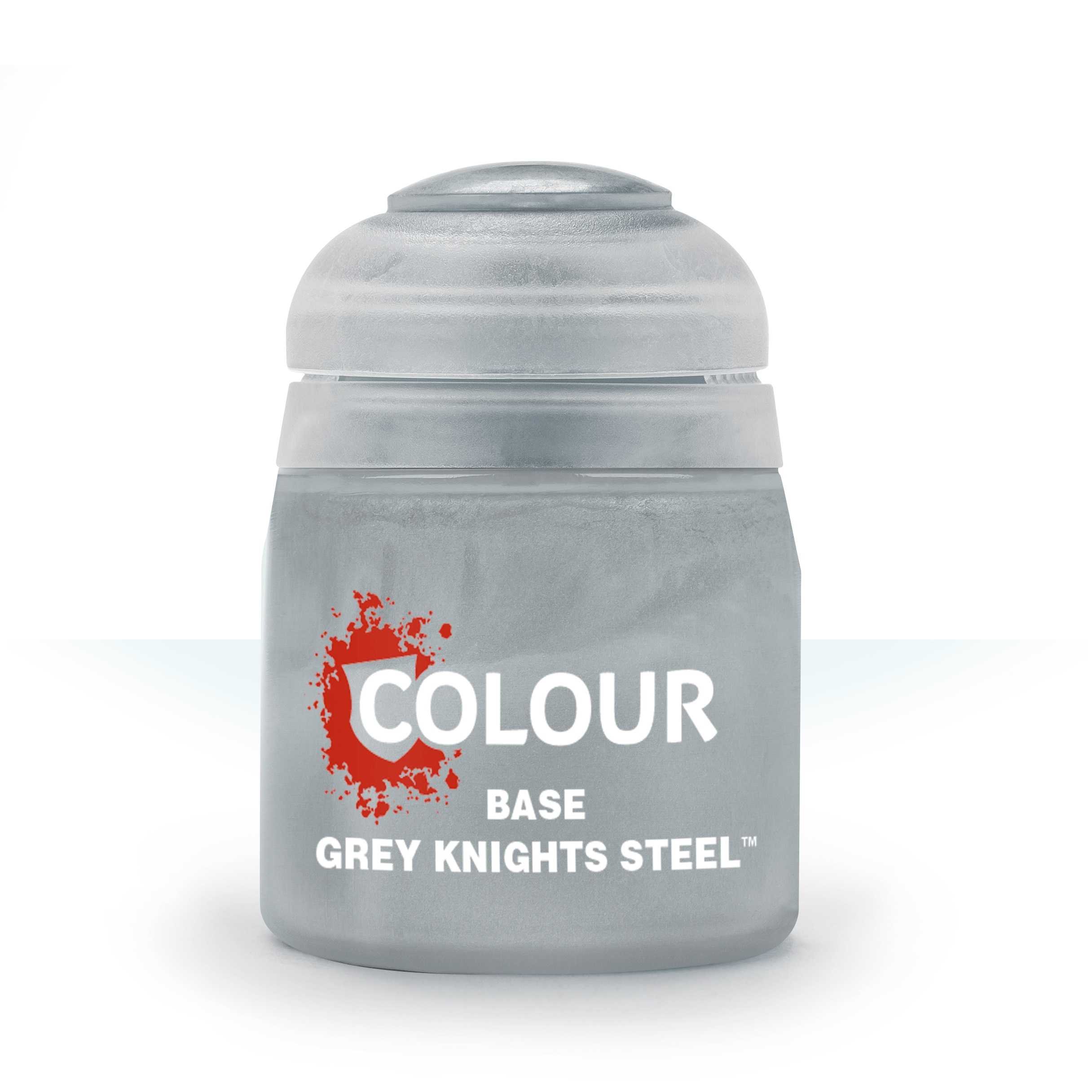Pot of Base Grey Knights Steel paint 12ml 21-47 - Citadel