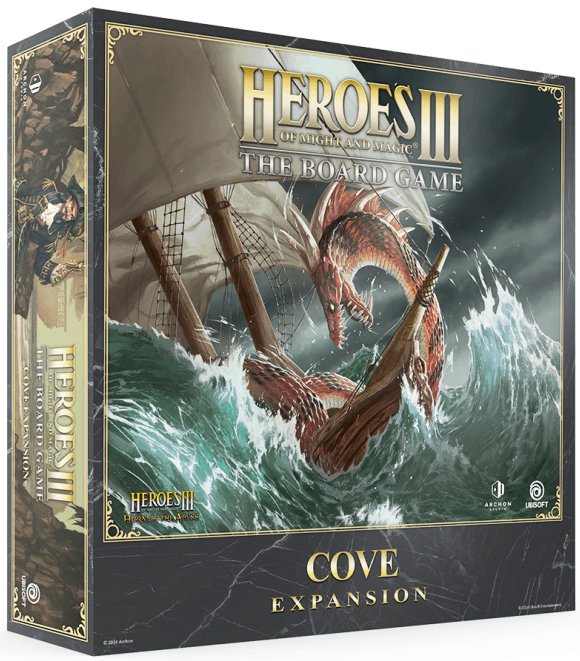 Heroes of Might and Magic III - Le jeu de plateau - Extension Cove (FR)