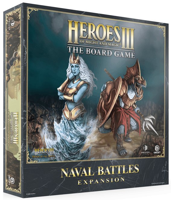 Heroes of Might and Magic III - Le jeu de plateau - Extension Naval Battles (FR)