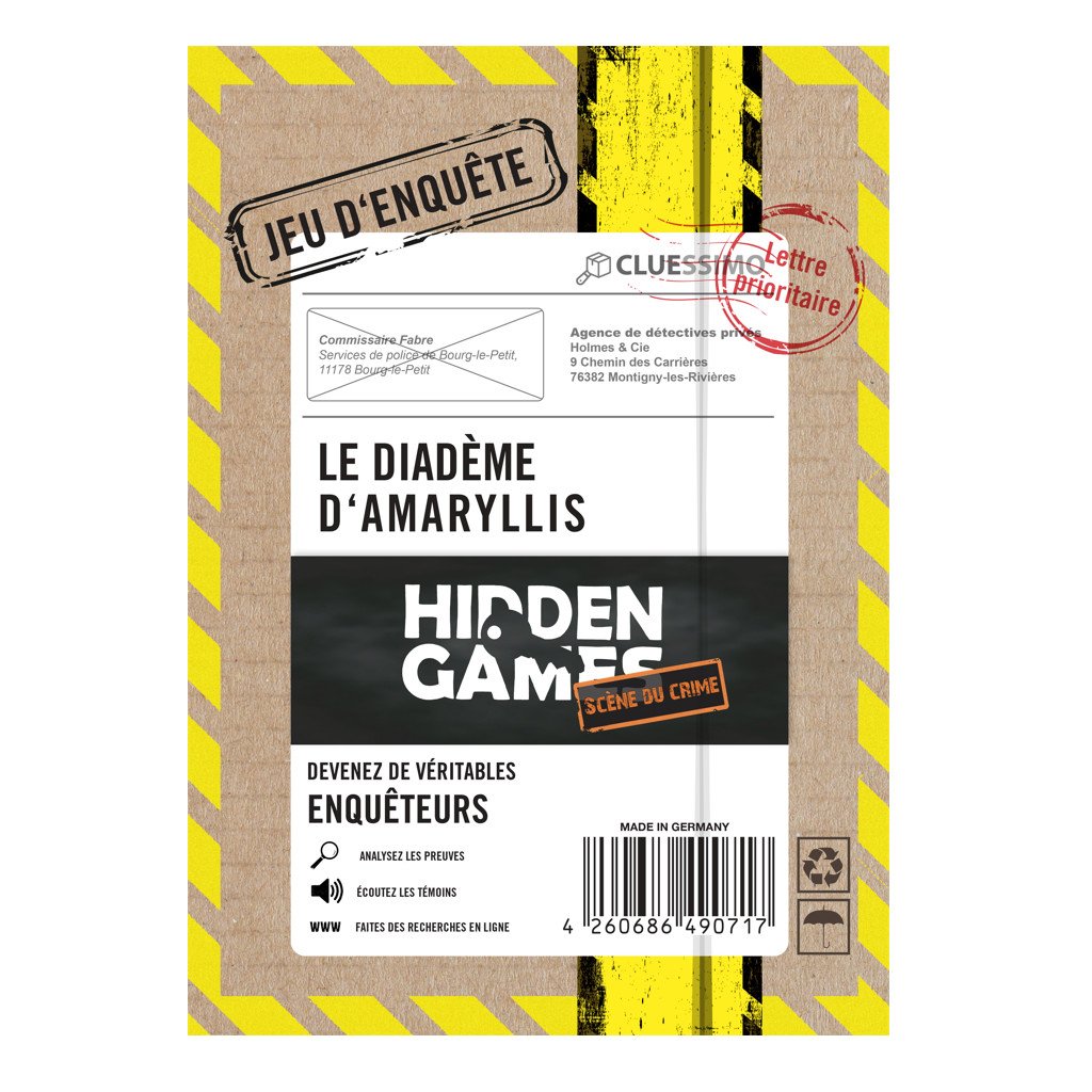 Hidden Games - Affaire N°2 : le Diadème d'Amaryllis