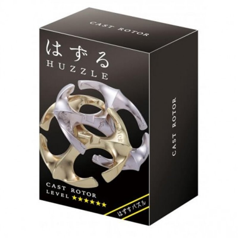 Hanayama - Cast Rotor - Metal Brain Teaser Puzzle Lvl6