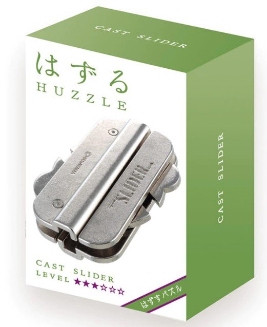Hanayama - Cast Slider - Metal Brain Teaser Puzzle Lvl3