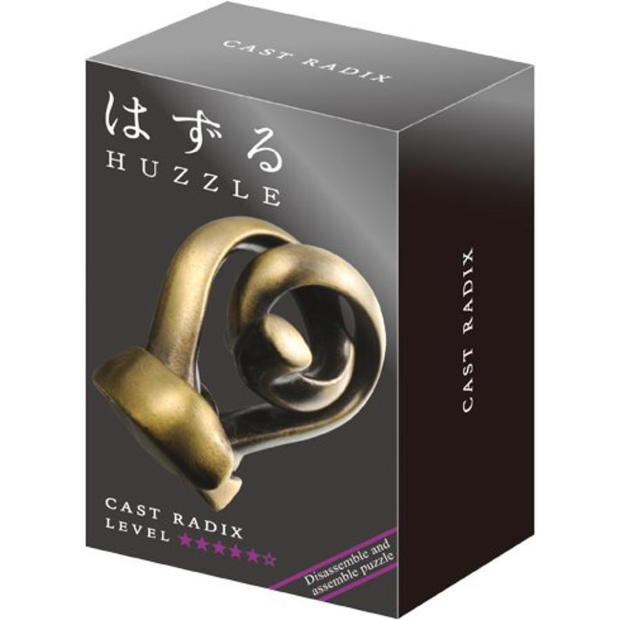 Hanayama - Cast Radix - Metal Brain Teaser Puzzle Lvl5