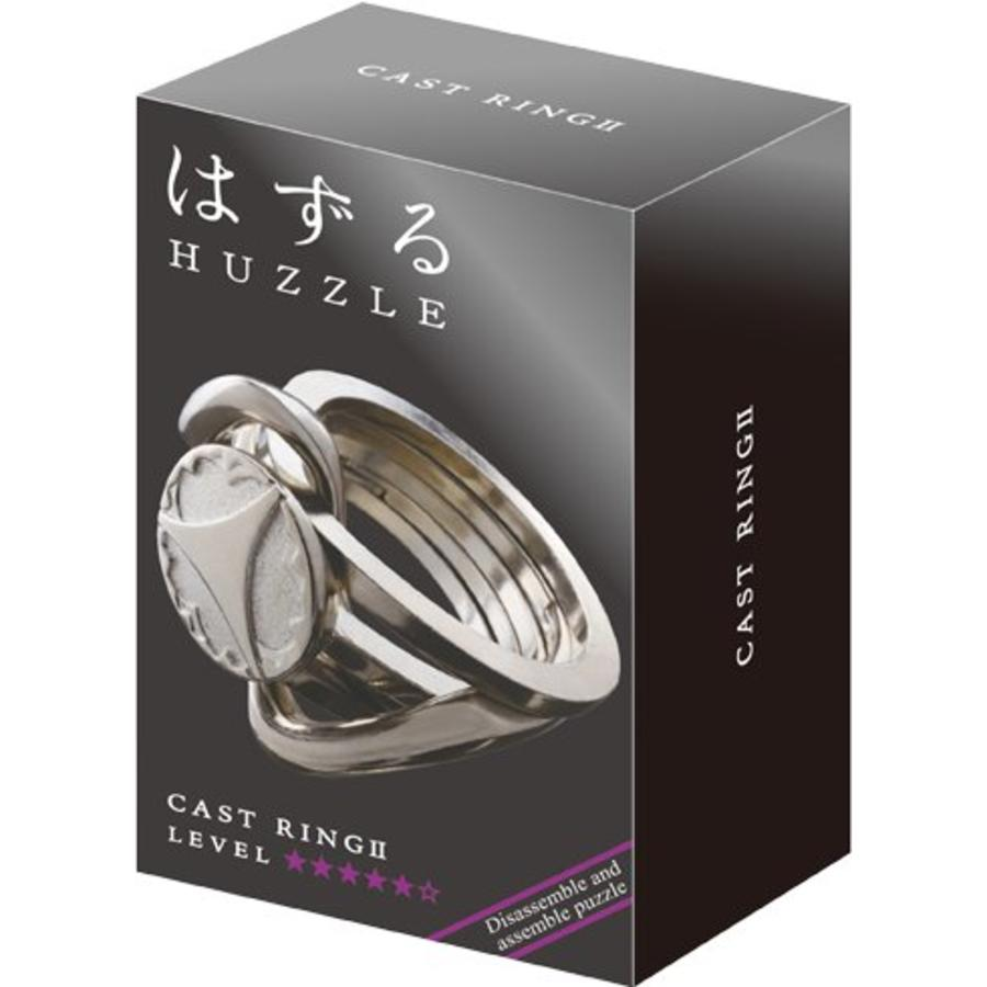Hanayama - Cast Ring II - Metal Brain Teaser Puzzle Lvl5