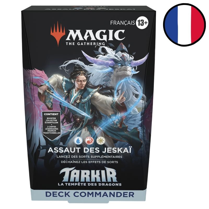 Tarkir: Dragonstorm Commander Deck Assaut des Jeskaï - Magic FR