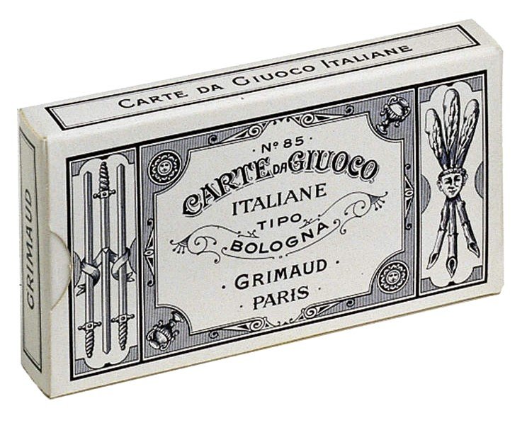 Jeu de 40 cartes Scopa Italiennes Giuoco Italiane - Grimaud
