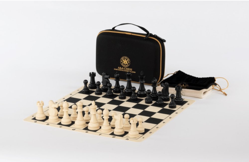 Travel Chess Set: Carry Bag and Board – 38x38 cm
