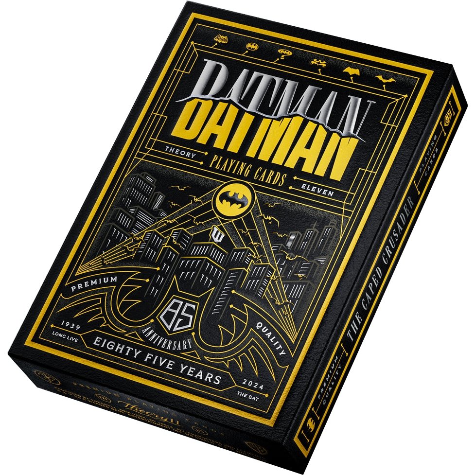 Jeu de 54 Cartes Batman 85 anniversary - Theory11