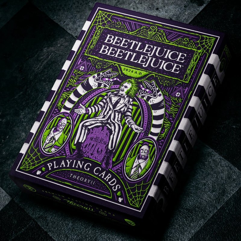Jeu de 54 Cartes Beetlejuice - Theory11