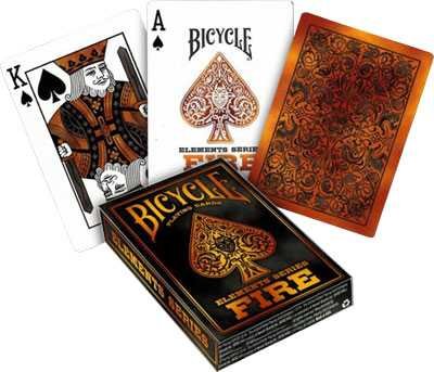 Jeu de 54 Cartes Fire - Bicycle