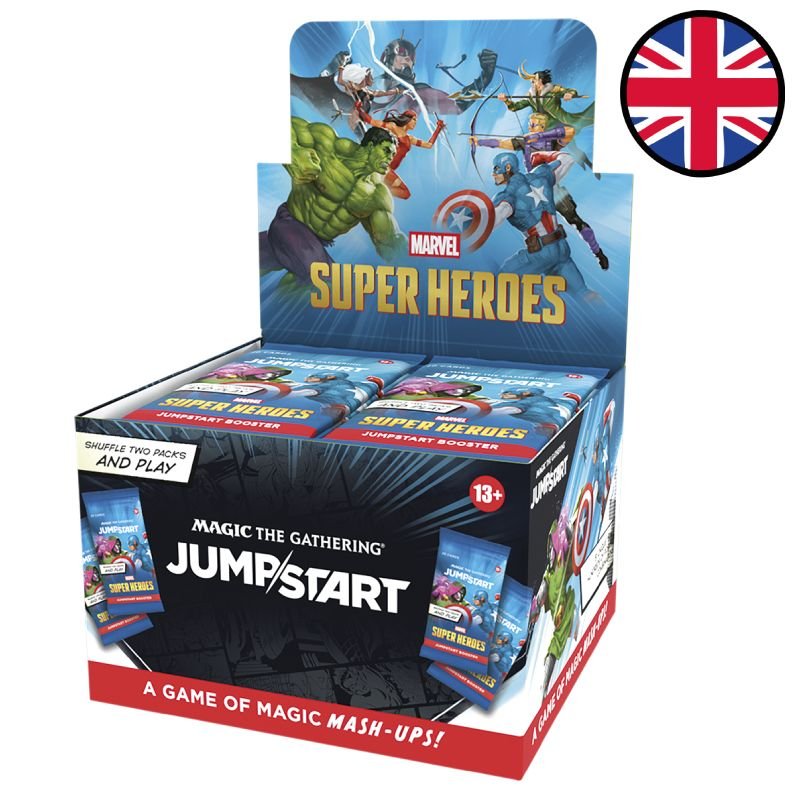 Boite de 24 boosters Jumpstart Marvel Super Heroes - Magic EN