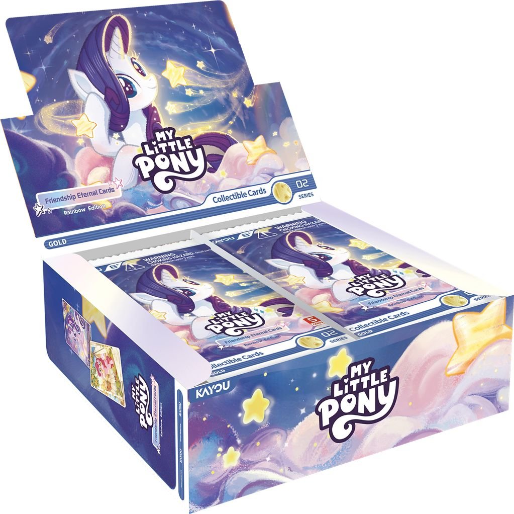 Display de 20 Boosters cartes Kayou My Little Pony Rainbow Series 02 - Mon Petit Poney EN