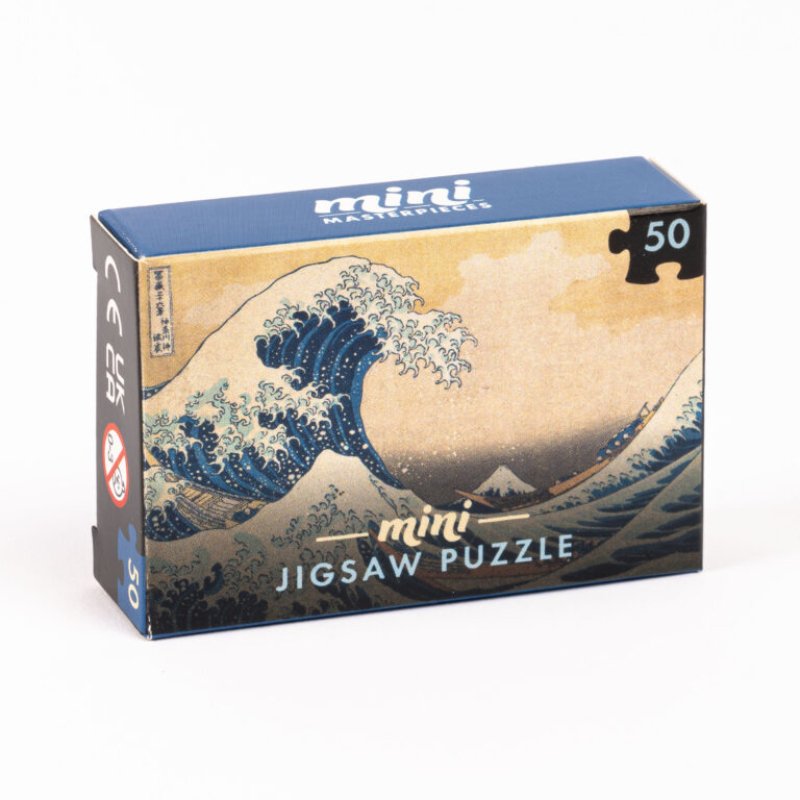 Jigsaw Puzzle 50 Pieces - Mini The Great Wave off Kanagawa - Professor Puzzle